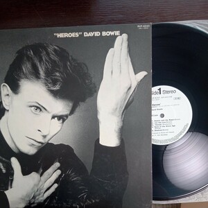 promo sample 見本盤 david bowie デヴィッド・ボウイ heroes ヒーローズ analog record vinyl レコード アナログ lp 