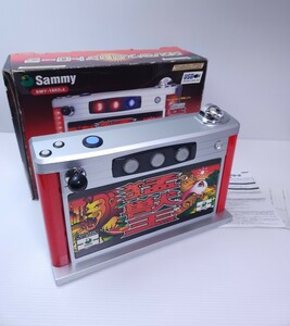 美品 / sammy サミー 実践パチスロ コントローラー 猛獣王 SMY-1602LE PS2対応 プレステ2(122)