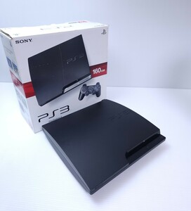 美品/動作品 SONY ソニー PlayStation3 PS3本体 CECH-3000A 320GB ブラック プレステ3 ゲーム機 FW4.66 (87)