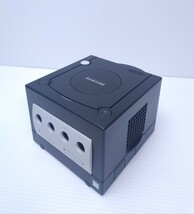 美品 / 動作品 Nintendo GC 任天堂 ニンテンドー ゲームキューブ GameCube DOL-001 ブラック,コントローラ /ACアダプタ セット(158)_画像4