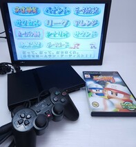 美品 / 動作品 ソニー SONY PS2 PlayStation2 SCPH-70000b Charcoal Black ソニー プレイステーション２,ゲームソフト(2)_画像2