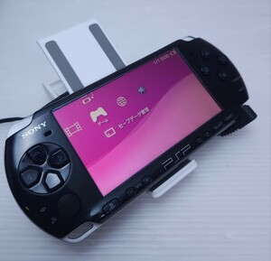 レトロゲーム 動作品 ソニー SONY PSP-3000 黒 ソニー PSP-3000 Black 本体 中古 動作未確認 本体通電のみ確認済み(P4)