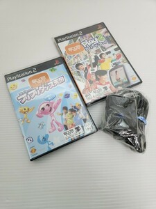 PS2 PlayStation プレイステーション2 2台未開封新品 ゲーム ソフト アイトーイプレイ eye toy play カメラ SCJH-10001