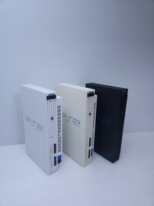 SONY ソニーPS2 本体 厚型 3点セット SCPH-55000GT SCPH-39000 まとめ売り/ L4