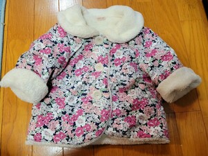 petit mainpti my n pretty floral print boa coat soft 80....