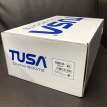 TUSA ダイビングブーツ シューズ 28.0cm 未使用品 DB0105 BK ブラック ツサ ダイビング用品_画像6