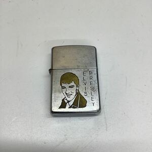 (14) ZIPPO ジッポ 1968 エルビス プレスリー 旧ロゴ ヴィンテージ 現状品 着火未確認 