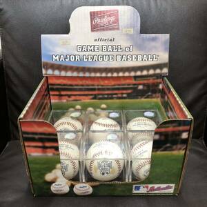 '04 日米オールスター用ボール RIOJu4 ローリングス Rawlings 6球 未使用品 ボックス付き 2004年 MLB NPB 硬式ボール 記念球