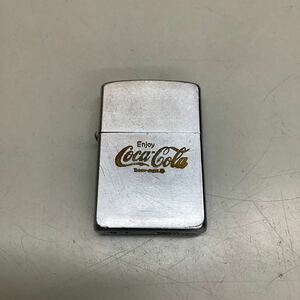 (19) ZIPPO ジッポ 1960 コカコーラ PAT.2517191 旧ロゴ ヴィンテージ インサイドユニット外れません 現状品 着火未確認 