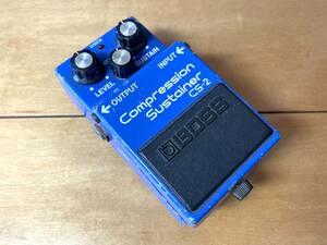 BOSS CS-2 コンプレッサー＆サスティナー Compression Sustainer コンパクトエフェクター