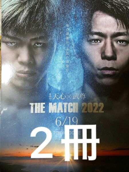 THE MATCH 2022 パンフレット　RIZIN 2冊