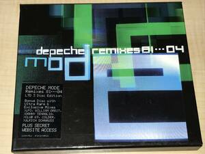 デペッシュ・モードDEPECHE MODE/REMIXES 81-04◆限定3CD-BOX