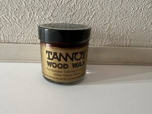 未開封　TANNOY WOOD WAX　ウッドワックス