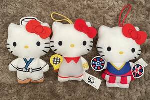  happy комплект McDonald's Hello Kitty мягкая игрушка эмблема Sanrio 