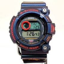 極美品 G-SHOCK ジーショック CASIO カシオ 腕時計 GW-201-6 FROGMAN フロッグマン マジョーラ 毒蛙 パープル デジタル 【ITHL9BCQUF40】_画像1