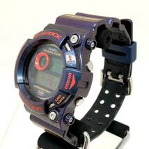 極美品 G-SHOCK ジーショック CASIO カシオ 腕時計 GW-201-6 FROGMAN フロッグマン マジョーラ 毒蛙 パープル デジタル 【ITHL9BCQUF40】_画像3