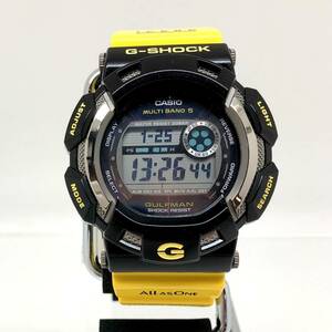 極美品 G-SHOCK ジーショック CASIO カシオ 腕時計 GW-9102K-1JR ガルフマン GULFMAN イルクジ 2009年 電波ソーラー 【IT3ARCXD4JMZ】