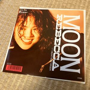 試聴済　美盤　EPレコード★レベッカ　MOON　REBECCA　VIRGINITY(live) 　NOKKO 土橋　和モノ　citypop 