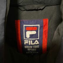 レア 90s FILA SPORT フィラ ビンテージ ヴィンテージ 中綿 ナイロン ジャケット ロゴ スペシャル デザイン アメリカ USA 古着 ストリート_画像3