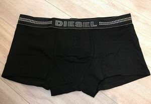 新品　ディーゼル　diesel ボクサーパンツ　Lサイズ ブラック　黒　刺ステッチ