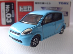 ＊＊＊特別仕様 トミカNo.03 トヨタ パッソ SPECIALMODEL