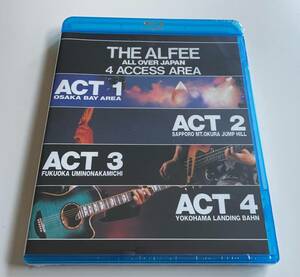 M 匿名配送 Blu-ray ブルーレイ THE ALFEE ALL OVER JAPAN 4ACCESS AREA 1988 アルフィー 4988013263581