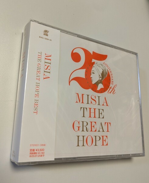 MR 匿名配送 3CD MISIA THE GREAT HOPE BEST 通常盤 ミーシャ ベスト 4547366576498