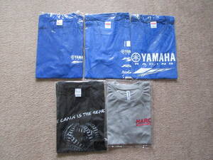 YAMAHA などTシャツ5枚組