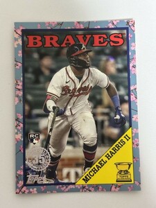 2023 TOPPS JAPAN EDITION BASEBALL Michael Harris Ⅱ 1988 Topps Cherry Tree Variation