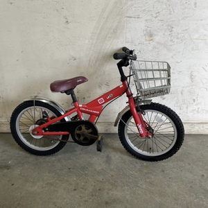 288* Gifu departure ^ Jeep COMMANDO / for children bicycle / ^16 -inch / change speed none / stand less / crime prevention equipped / present condition goods R5.3/31*