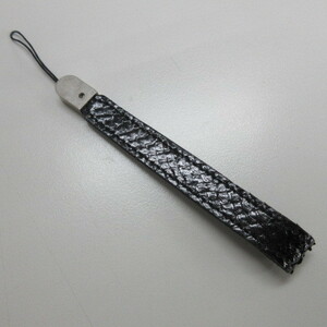  new goods unused strap original leather leather leather product black (.)