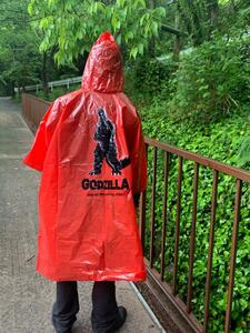JOMO GODZILLA poncho raincoat sport . war * outdoor * camp *