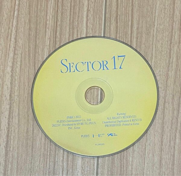 SEVENTEEN SECTOR17 コンパクト盤 CD