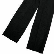 NS109 ARMANI COLLEZIONI アルマーニコレッツォーニ パンツ ワイドパンツ スラックス ボトムス レディース 38 ブラック 黒_画像8