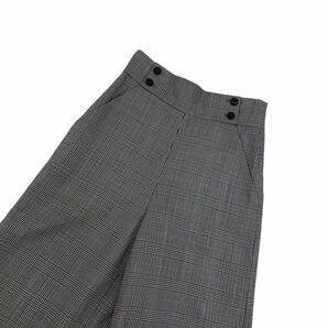 NS111 未使用品 GREEN LABEL RELAXING グリーンレーベルリラクシング パンツ ワイドパンツ スラックス ボトムス レディース 38 グレーの画像2