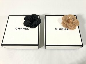 ★【シャネル(CHANEL)】アクセサリーボックス のみ 花の飾り付き ２点セット!!《美品》/N1