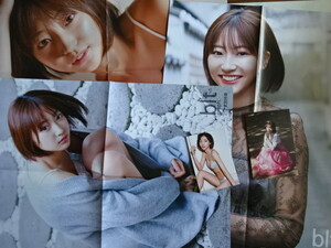 武田玲奈　雑誌付録　５点セット（生写真、セブンネット限定ポストカード・ポスター）