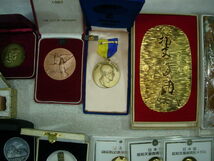 記念メダルセットZZ28●天皇陛下、金盃、造幣局、EXPO、オリンピック、博覧会・4.5kg_画像3