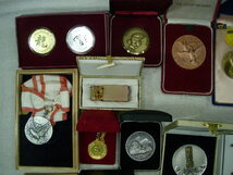 記念メダルセットZZ28●天皇陛下、金盃、造幣局、EXPO、オリンピック、博覧会・4.5kg_画像2