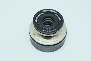 コシナ フォクトレンダー ヘリアー Voigtlander Heliar 40mm F2.8 Xマウント用アダプター付き