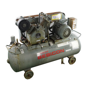 [PG] 8日保証 3.7P-9.5VB5 HITACHI 50Hz 日立 エアーコンプレッサー ベビコン BEBICON Air Compressor 三相200V[05407-0003]