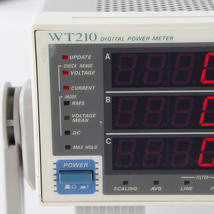 [JB] 現状販売 WT210 760401-M/C1 YOKOGAWA DIGITAL POWER METER 横河 デジタルパワーメーター[05523-0085]_画像4