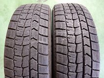 GM1970【送料無料175/60R16】4本 ダンロップ WINTERMAXX WM02 中古スタッドレスタイヤ イグニス クロスビーなどへ_画像5