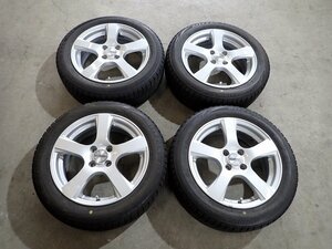 YS5268【送料無料175/60R16】100系ラクティス イグニス クロスビー BS 中古スタッドレスセット ■16×6J 100/4H ET44■