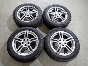 YS5269【送料無料205/55R16】ゴルフ4などへ ミシュラン X-ICE XI3+ 中古スタッドレスセット ■16×6.5J 100/5H ET38■