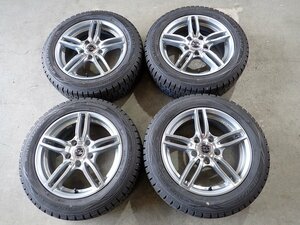 YS5300【送料無料205/55R16】E87 E81 E82 1シリーズなどへ ダンロップ 中古スタッドレスセット ■16×6.5J 120/5H ET45■