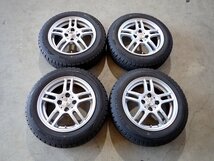 YS5371【送料無料165/65R14】トール ルーミー タンクなどへ 中古スタッドレスセット●14×5.5J 100/4H ET40●即決有_画像1