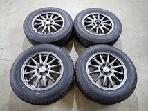 YS5746【送料無料215/65R16】SH系 フォレスターなどへ グッドイヤー 中古スタッドレスセット ■16×6.5J 100/5H ET48■≪即決≫_画像1