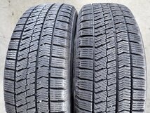 YS5420【送料無料185/60R15】ヴィッツ ヤリス アクア フィット ブリヂストン 中古スタッドレスセット■15×5.5J 100/4H ET42■_画像3