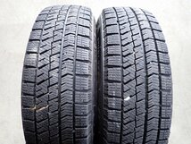 YS5438【送料無料165/70R14】アクア スペイド パッソなどへ ブリヂストン 中古スタッドレスセット ■14×5.5J 100/4H ET38■_画像5